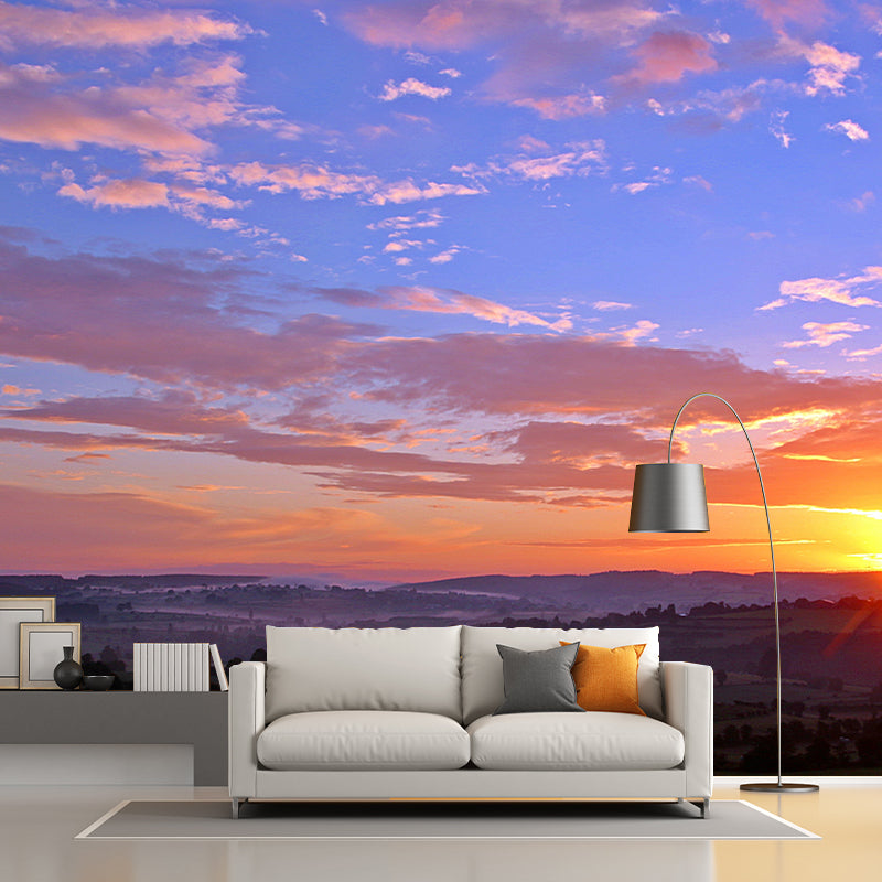 Environment Friendly Photography Wallpaper Sky Living Room Mural Wallpaper