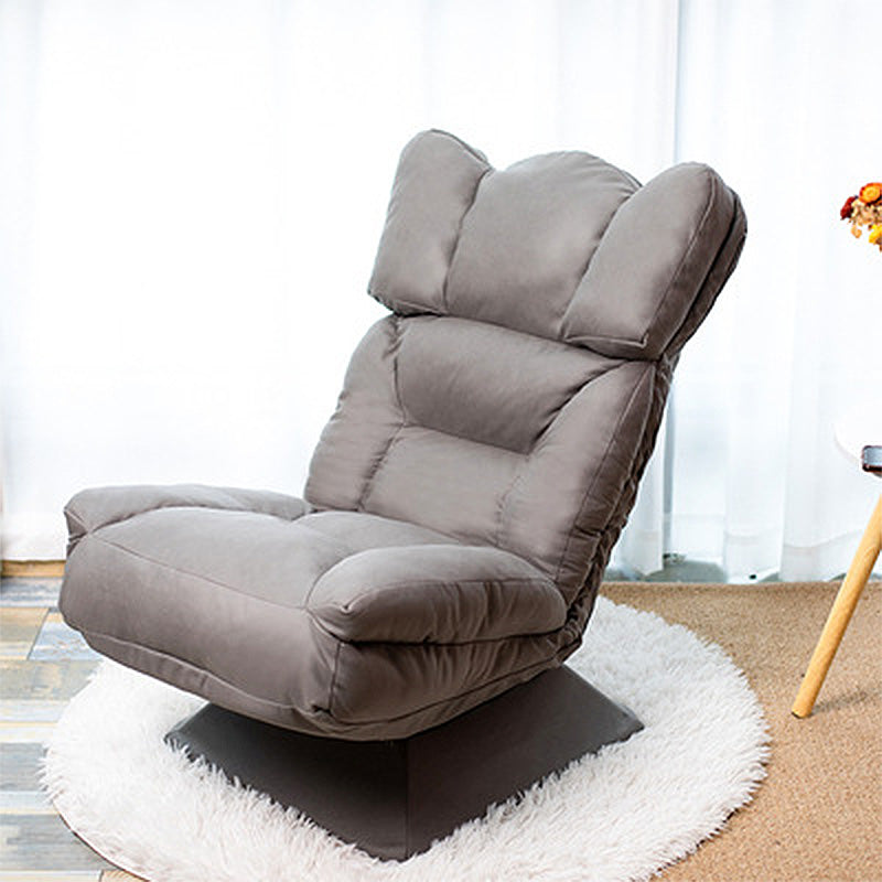 Modern 20"W Armless Chair Cotton Blend Upholstered Accent Chair