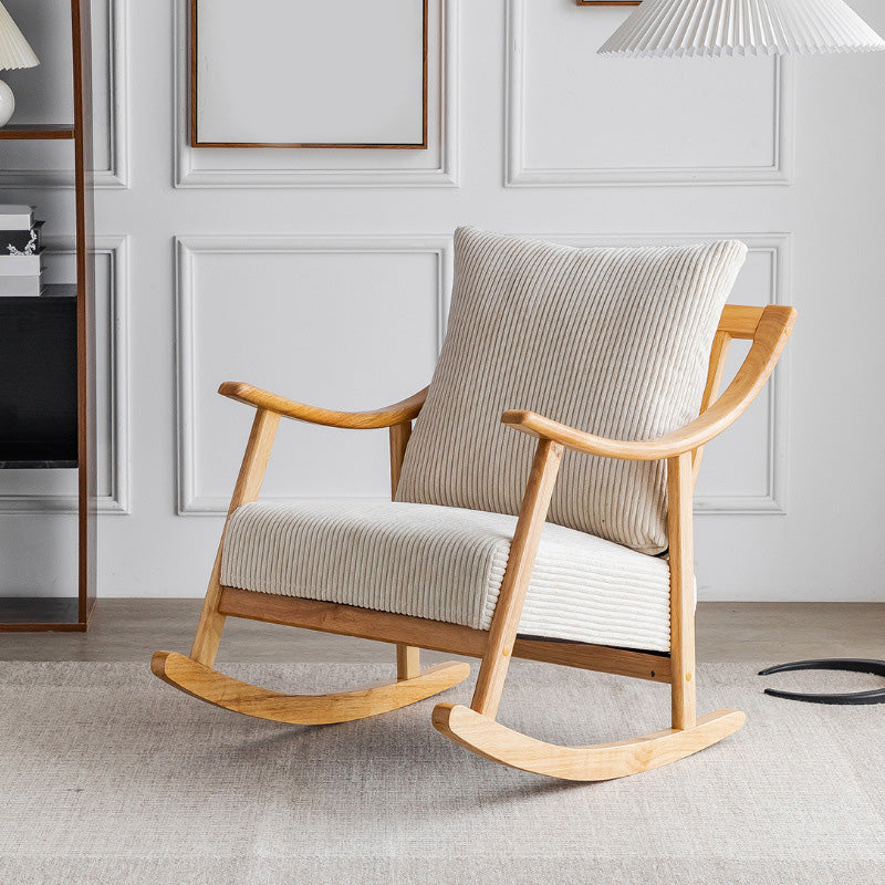 25.19" W x 32.28" D Lounge Accent Chair with Sled Base Pillow Back Armchair