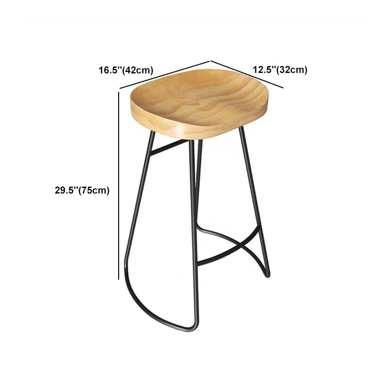 1/3/9 Pieces Industrial Rectangle Pub Table Set Wooden Counter Table with Backless Stools