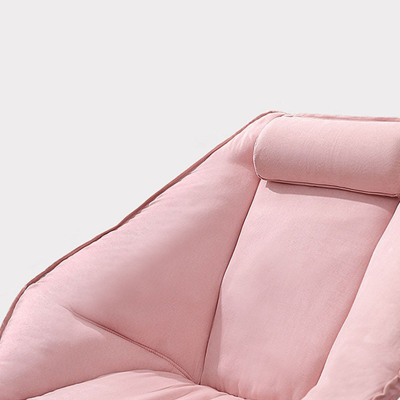 Velvet Chair 21.65" L X 27.55" W X 32.67" H Accent Room Chair