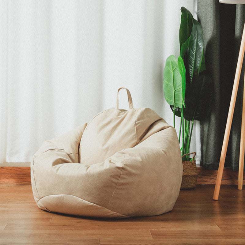 Casual Accent Chair Faux Leather Waterproof Lounge Sofa Chair in Beige/ Brwon/ Gray/ Red