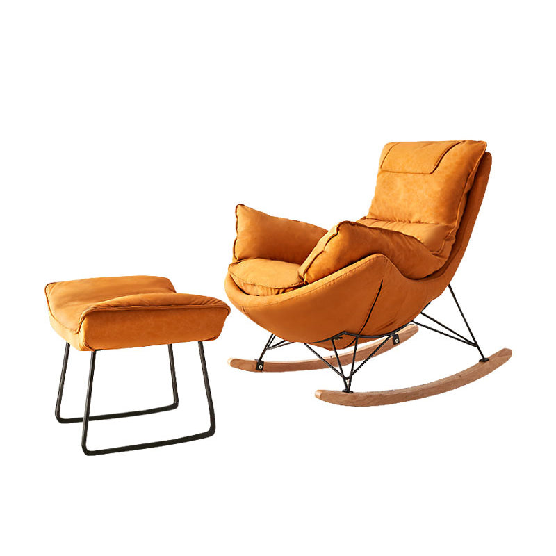 Casual Rocking Accent Chair, Leisure Sofa for Balcony and Living Room