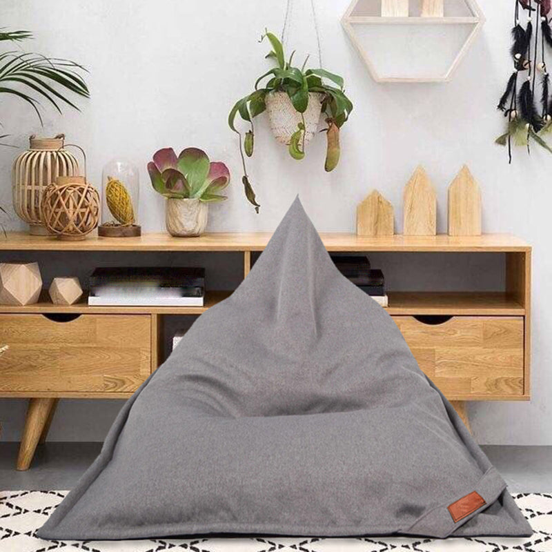 Linen Armless Parsons Chair with Fabric Seat for Living Room and Bedroom