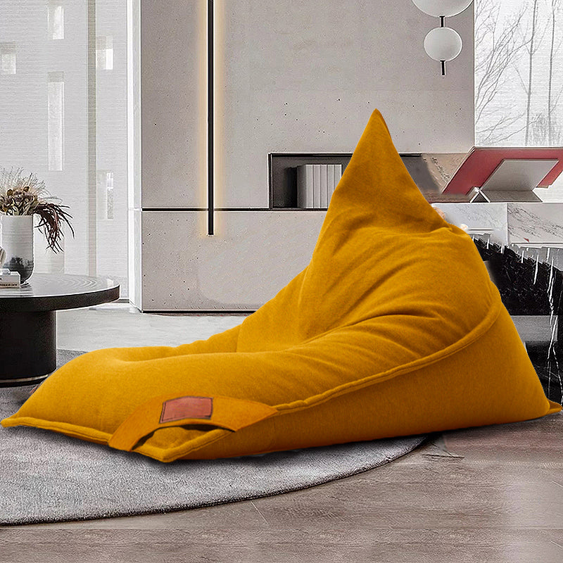 Linen Armless Parsons Chair with Fabric Seat for Living Room and Bedroom