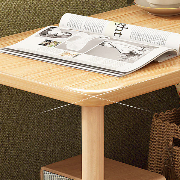 Modern Style Bookshelf Wooden Open Back Etagere Bookcase for Home