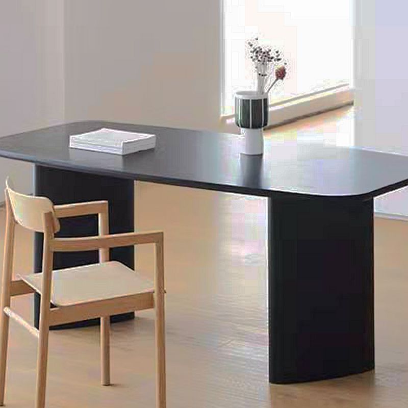 Solid Wood Dinner Table Contemporary Style Dining Table Home Kitchen Desk