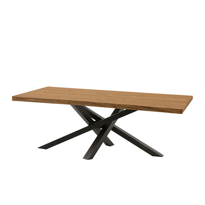 Modern Brown 78 with Wood Dining Table Rectangle Dining Table for Kitchen