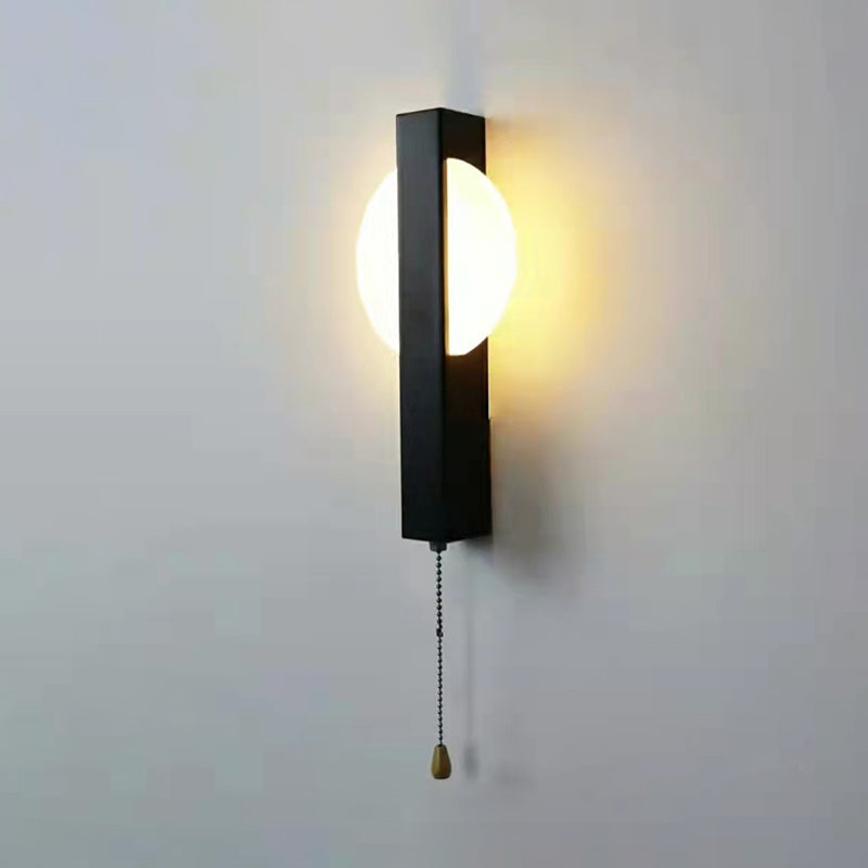 Nordic Metal Wall Light Straight Rotatable LED Wall Sconce for Living Room