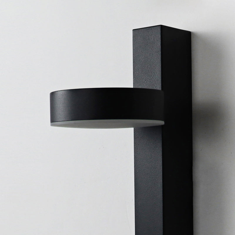 Nordic Metal Wall Light Straight Rotatable LED Wall Sconce for Living Room