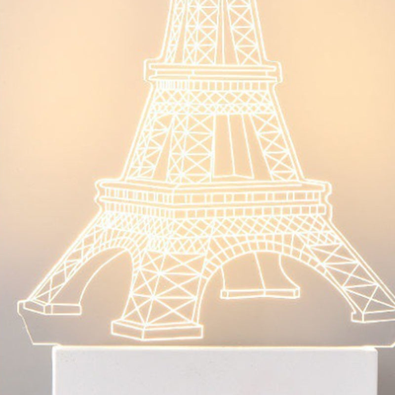 Creative Acrylic Wall Light Modern LED Wall Light Fixture for Bedroom