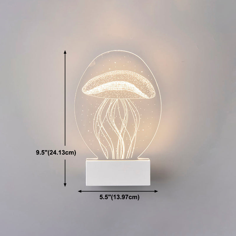 Creative Acrylic Wall Light Modern LED Wall Light Fixture for Bedroom