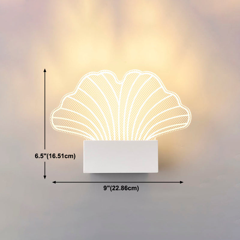 Creative Acrylic Wall Light Modern LED Wall Light Fixture for Bedroom