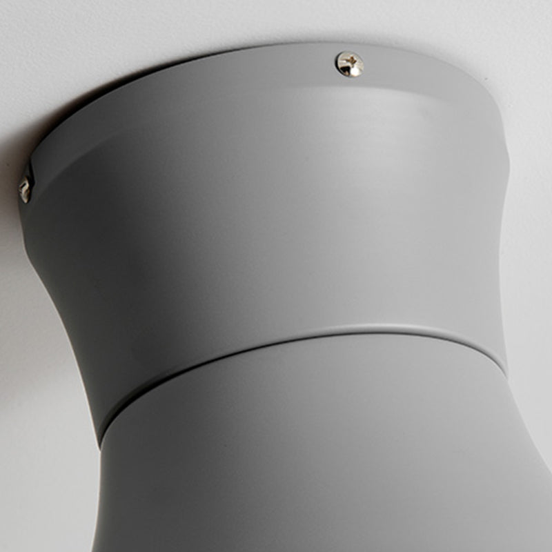 Metal Ceiling Fan Light Modern Style 1 Light Ceiling Fan Lamp for Living Room