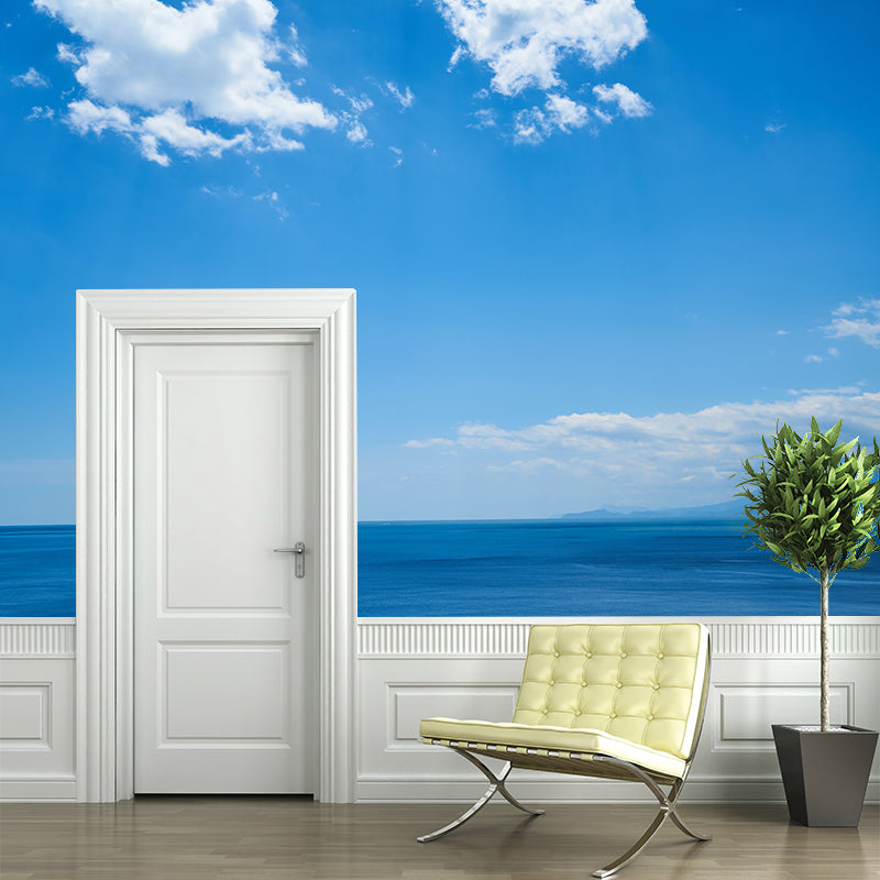 Sky Photography Mildew Resistant Wallpaper Living Room Mural Wallpaper