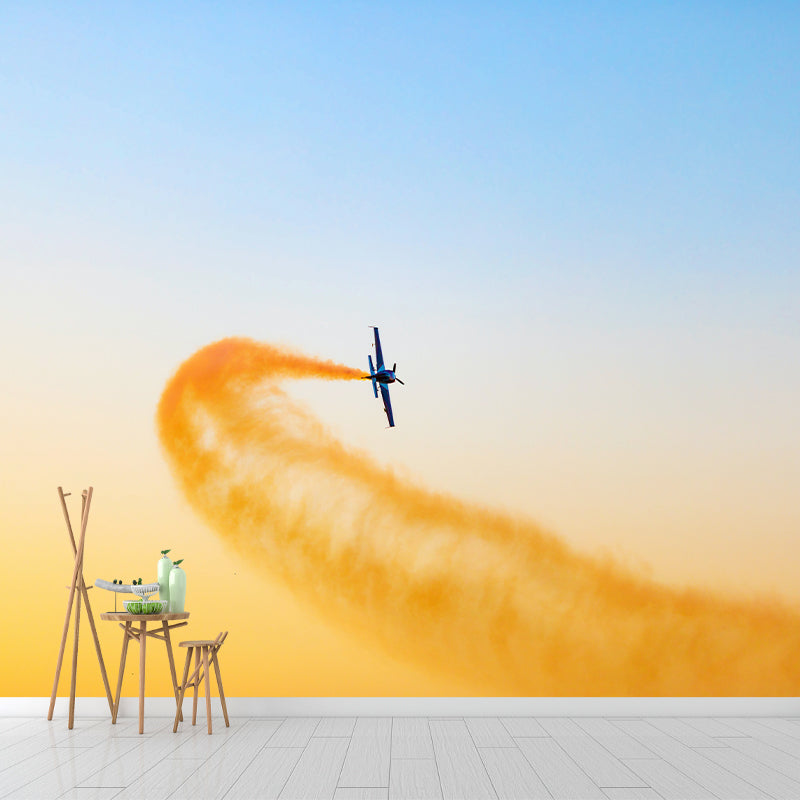 Decorative Sky Photography Wall Mural Drawing Room Wallpaper
