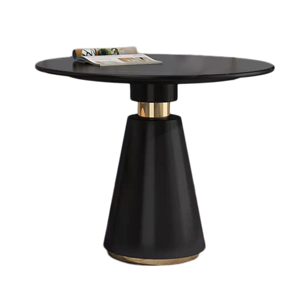 Sintered Stone Dining Table Modern Dining Room Table with Pedestal Base