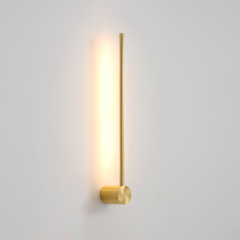 Linear Shape Metal Wall Sconce Modern Style Multi Lights Wall Mount Lighting