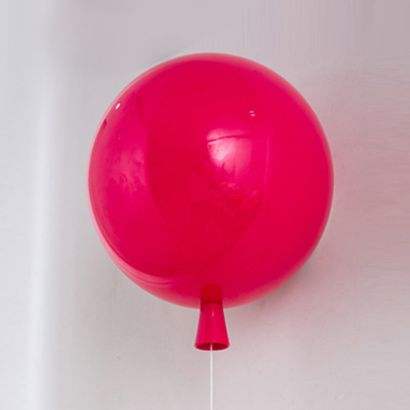 Creative Balloon Wall Light Modern Style Colorful Wall Light Fixture for Bedroom