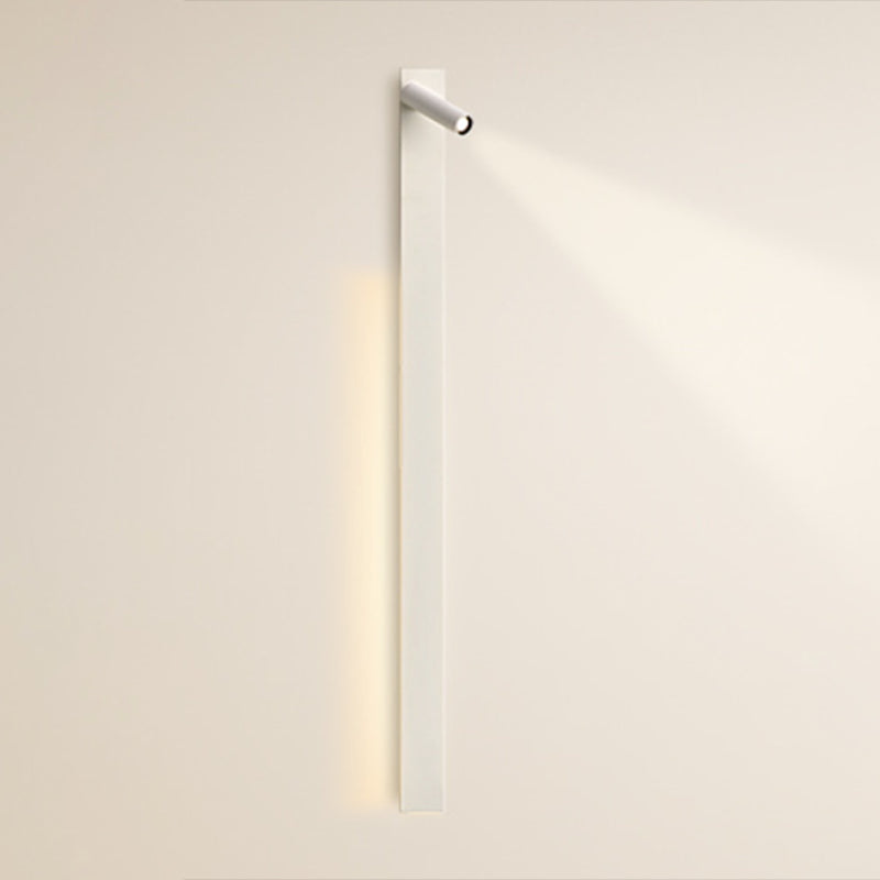 Metal Square Shape Wall Mount Lighting Modern 2-Lights Wall Mounted Light Fixture in White