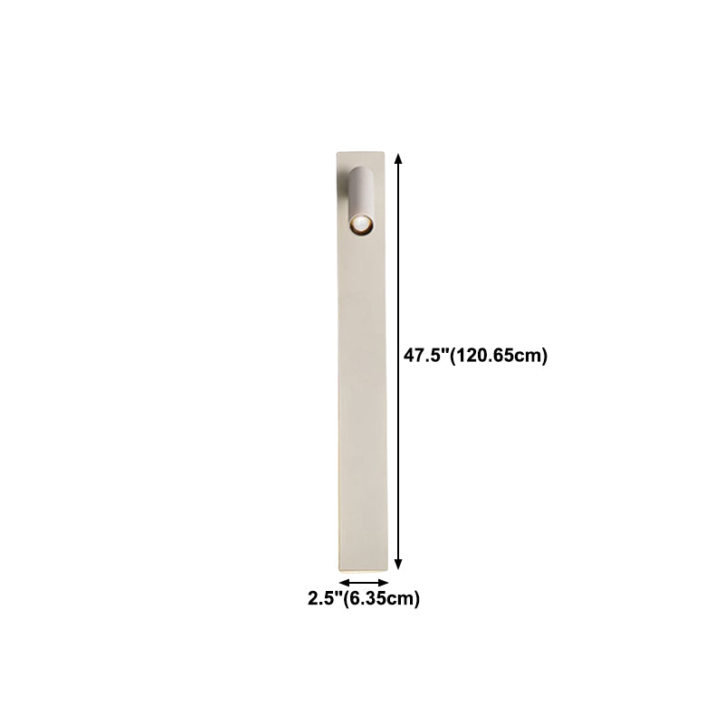 Metal Square Shape Wall Mount Lighting Modern 2-Lights Wall Mounted Light Fixture in White