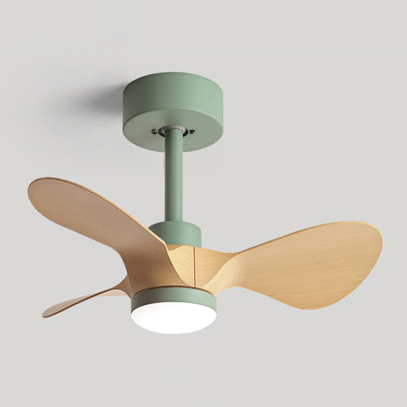 1-Light Ceiling Fan Lighting Modern Style Metal Ceiling Fan Lighting for Children's Room