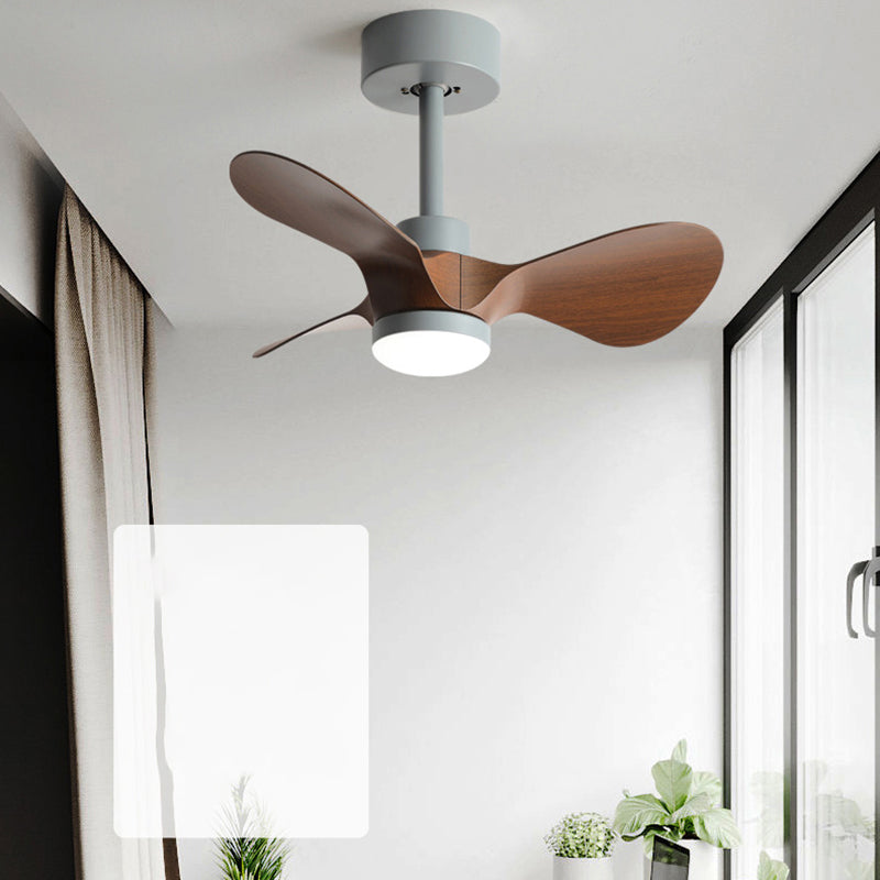 1-Light Ceiling Fan Lighting Modern Style Metal Ceiling Fan Lighting for Children's Room