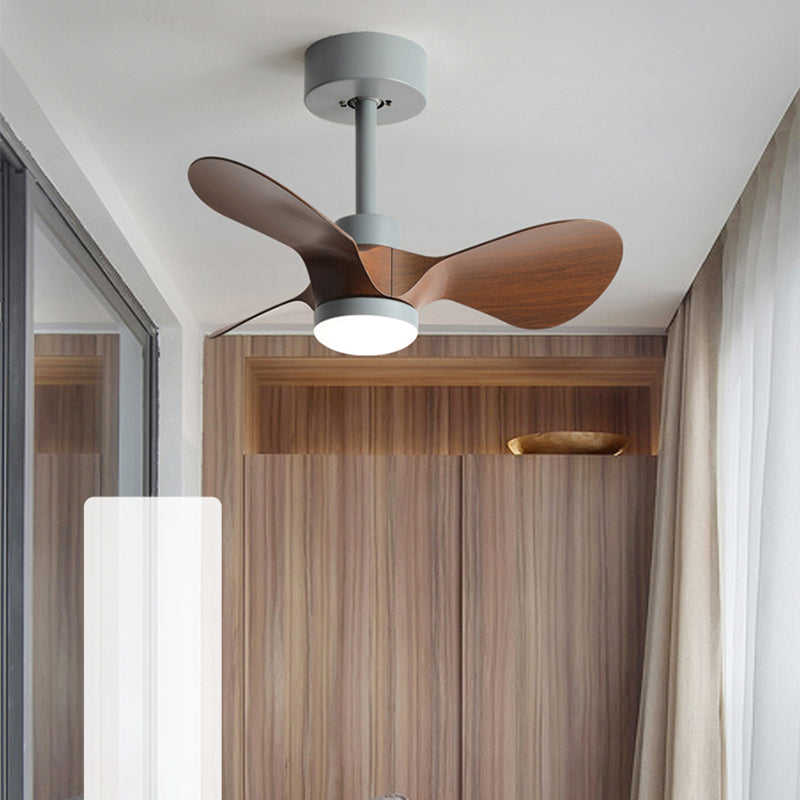 1-Light Ceiling Fan Lighting Modern Style Metal Ceiling Fan Lighting for Children's Room