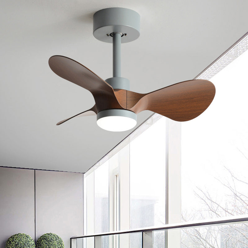 1-Light Ceiling Fan Lighting Modern Style Metal Ceiling Fan Lighting for Children's Room