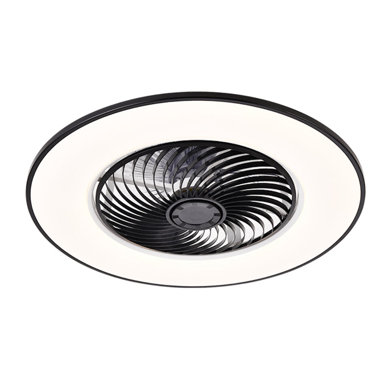 Metal Ceiling Fan Light Fixture Round Modern Ceiling Light Fixture