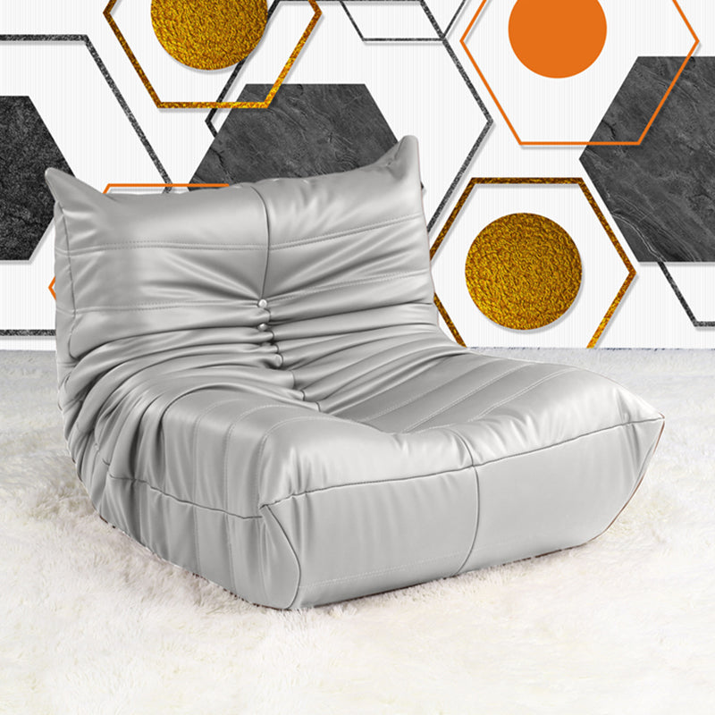 Armless Parsons Chair with Biscuit Back, 40.16" W √ó 33.46" L √ó 28.35" H