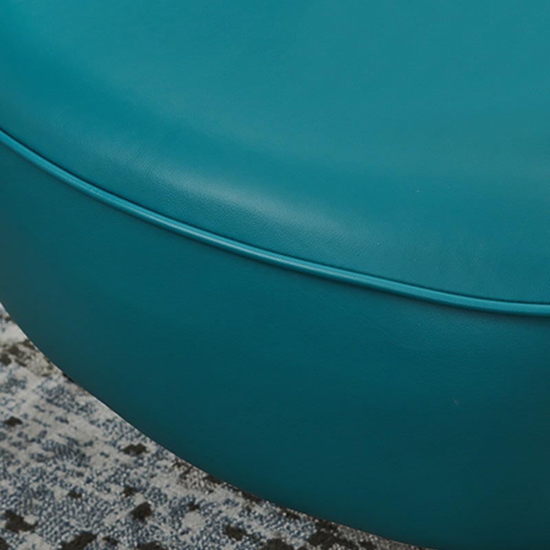 Nordic Single Chair Modern Simple Tiger Chair Leather Single Sofa Light Luxury High Back