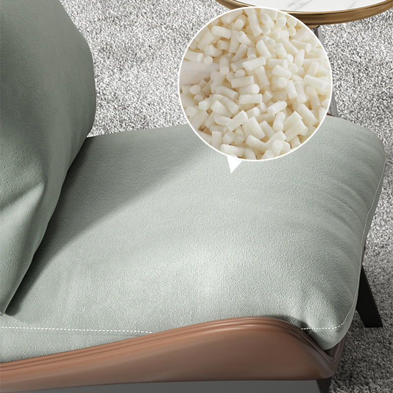 Accent Chair 26.37" L x 30.70" W x 29.52" H Armless Tufted Lounge Chair