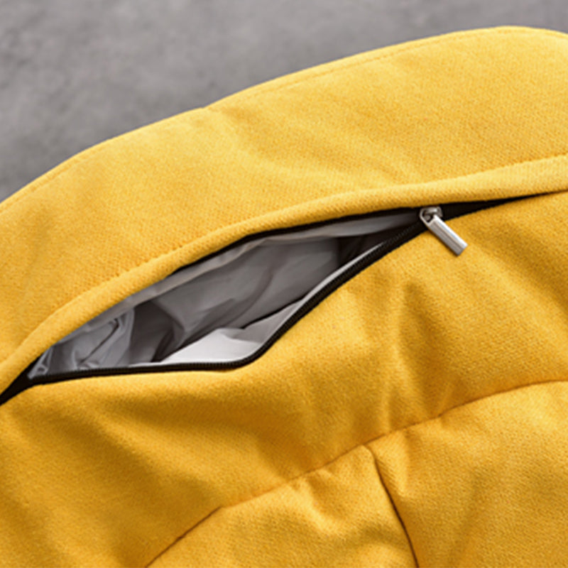 29.5 Wide Armchair Velvet Modern Accent Armchair with Ottoman