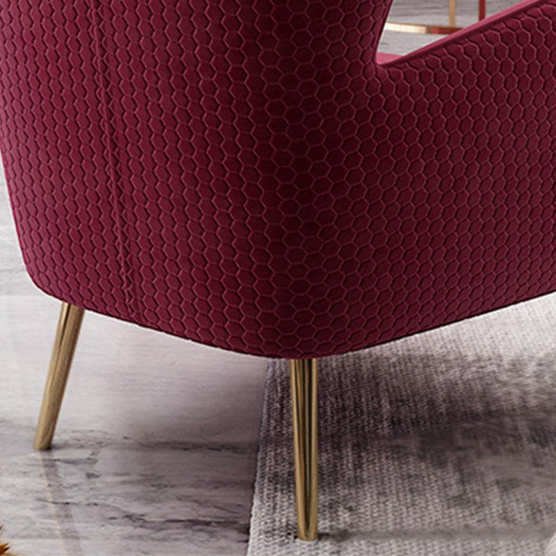 Scandinavian Wingback Chair, Accent Chair for Bedroom and Living Room