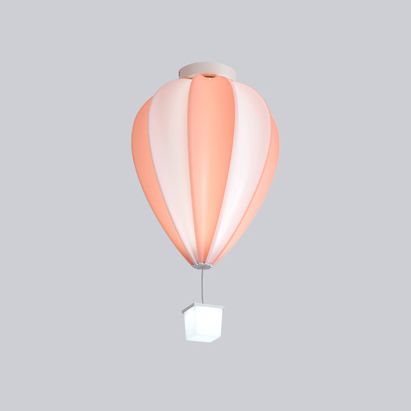 Cartoon Children's Bedroom Ceiling Light Balloon Shaped LED Flush Light Fixture