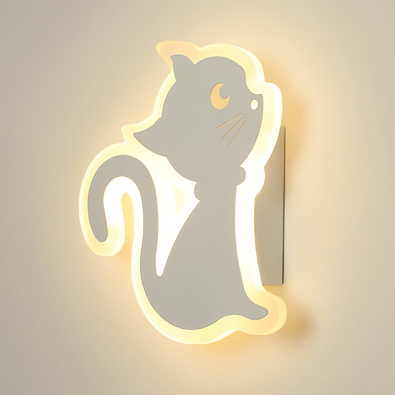 Modern Style Sconce Light Fixture Household Cat Wall Mounted Lamp for Sitting Room