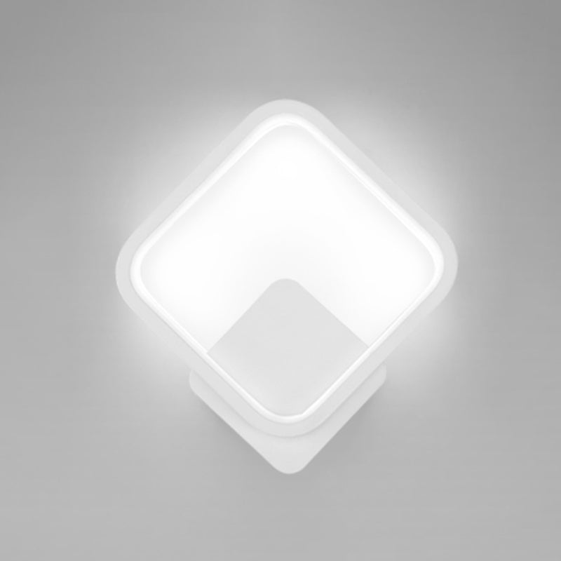1-Light LED Wall Mount Light Modern Simple Wall Sconce Light for Living Room