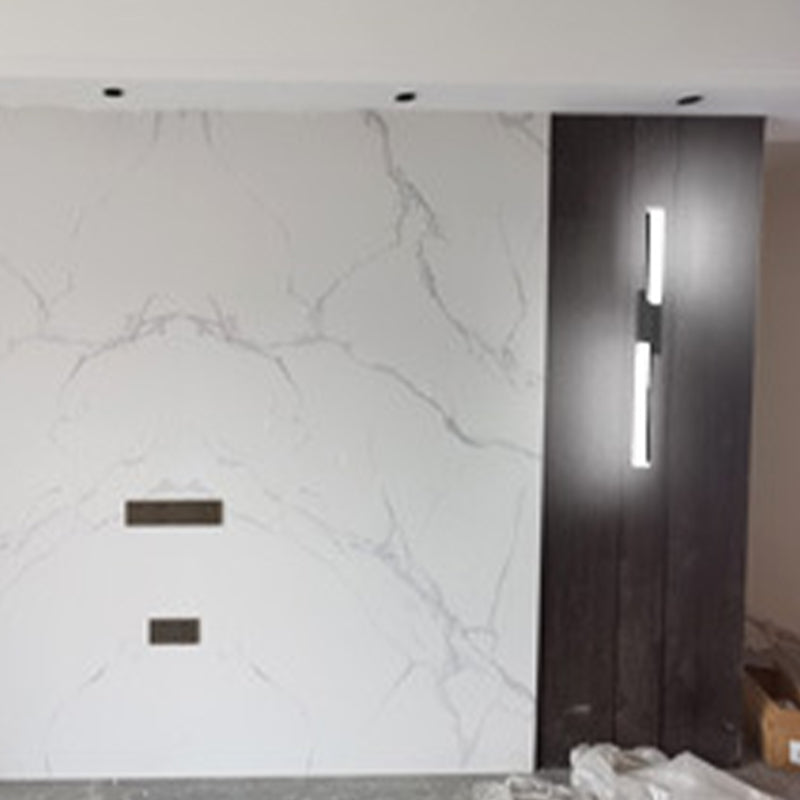 Metal Linear Shape Wall Lighting Modern Style Multi Lights Wall Mounted Light Fixture