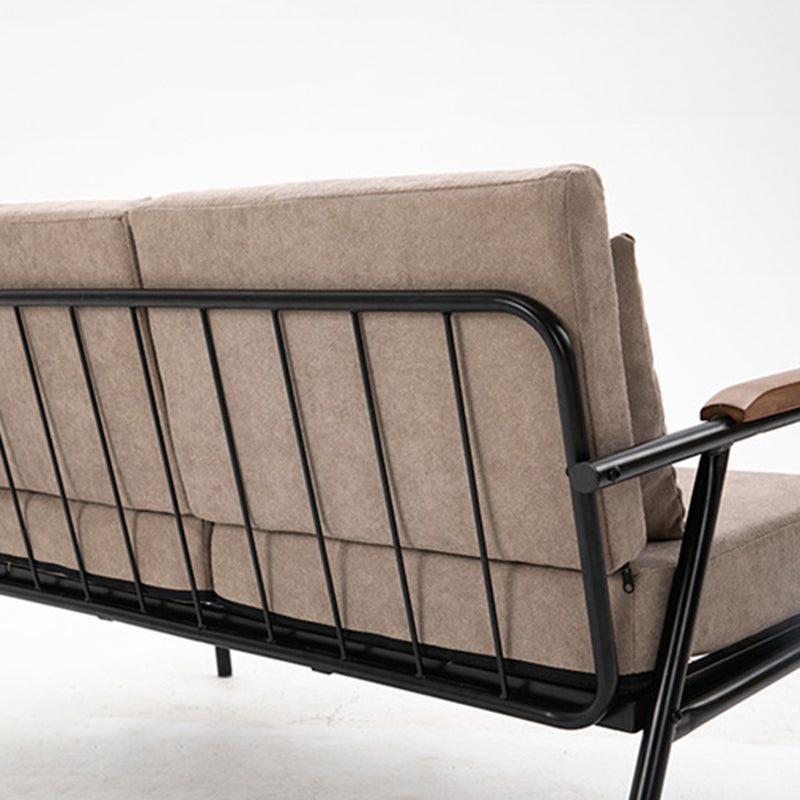 1/2-seater Sofa with Pillow Top Arm for Apartment 29.53" High