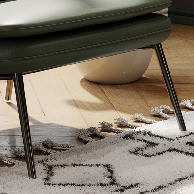 Arms Included Accent Armchair with Split Back, 32.68" W √ó 32.68" L √ó 33.46" H