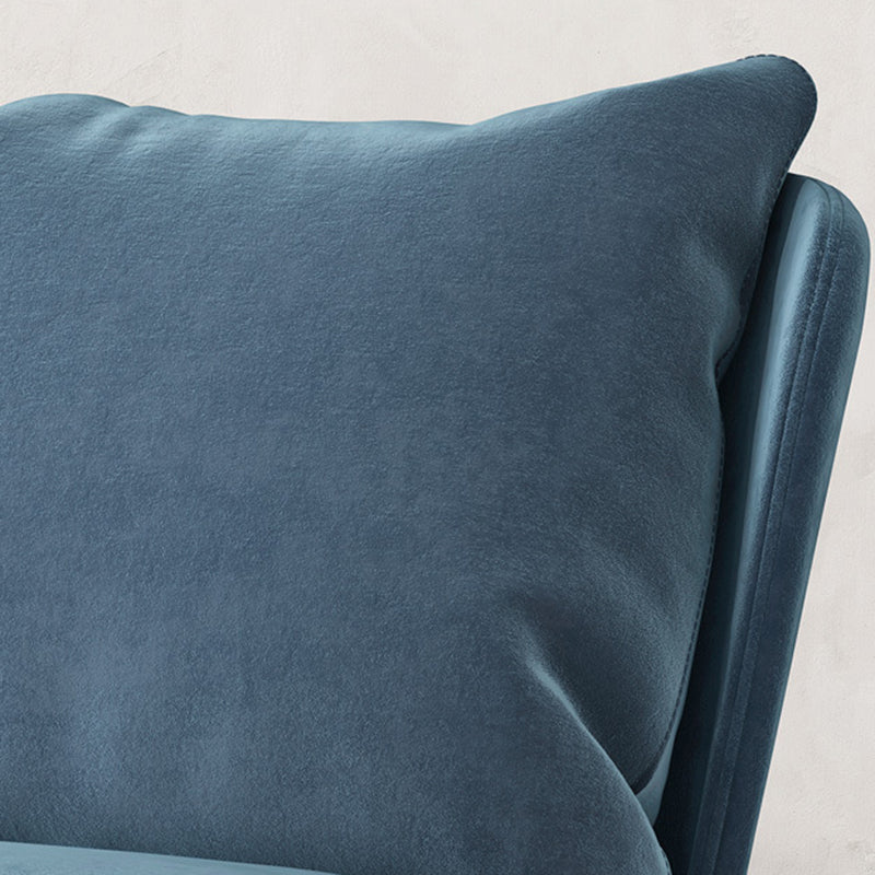 Velvet Chair 26.3" L x32.6"W x29.5"H Armless Chair for Living Room