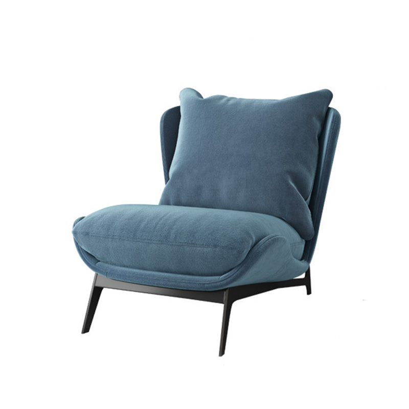 Velvet Chair 26.3" L x32.6"W x29.5"H Armless Chair for Living Room