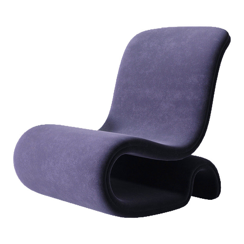 Velvet Chair 25.97" L x30.7"W x39.3"H Armless Chair for Living Room