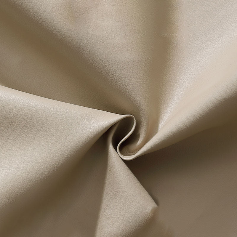 Scandinavian Armless Solid Back Chair for Home Leather Dining Side Chair