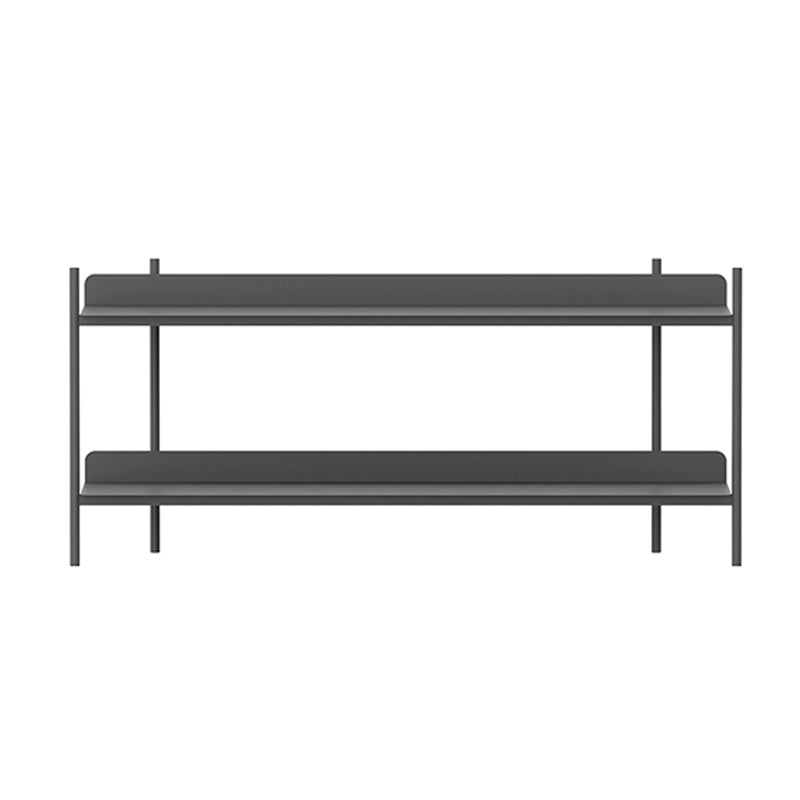 12.60"W Bookcase Contemporary Style Open Back Bookshelf for Home Office