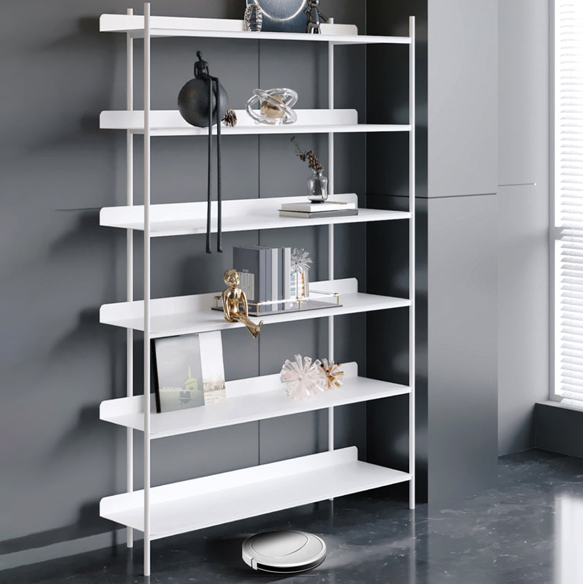 12.60"W Bookcase Contemporary Style Open Back Bookshelf for Home Office