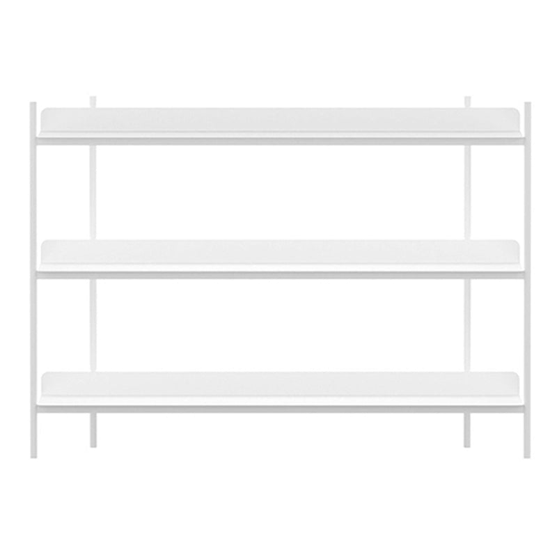 12.60"W Bookcase Contemporary Style Open Back Bookshelf for Home Office