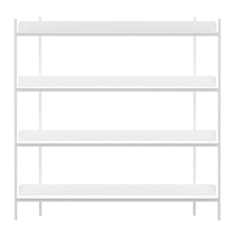 12.60"W Bookcase Contemporary Style Open Back Bookshelf for Home Office