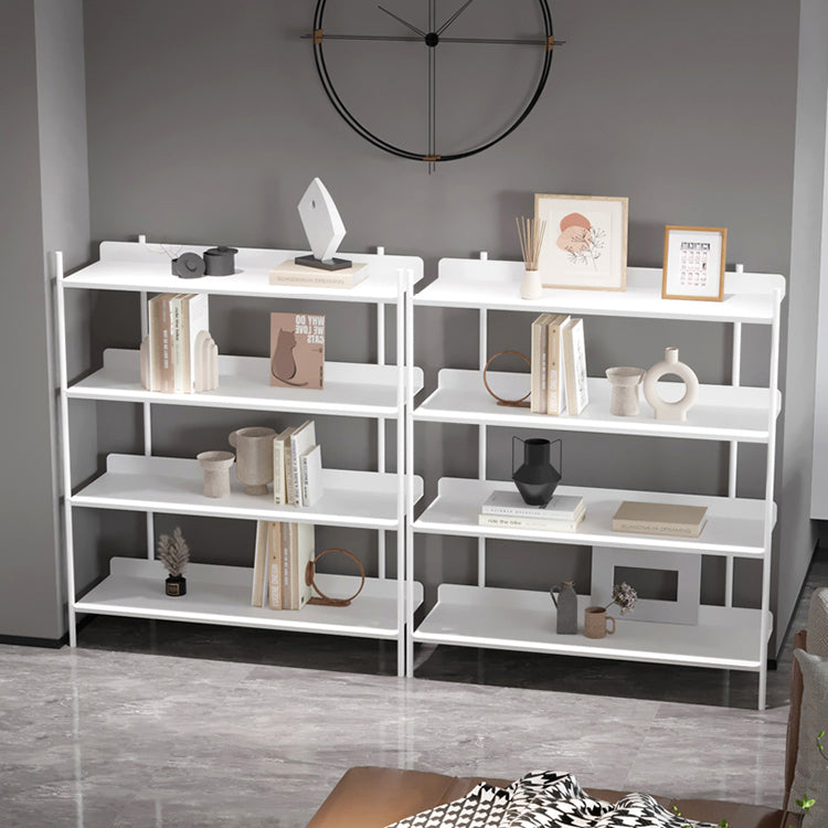 12.60"W Bookcase Contemporary Style Open Back Bookshelf for Home Office